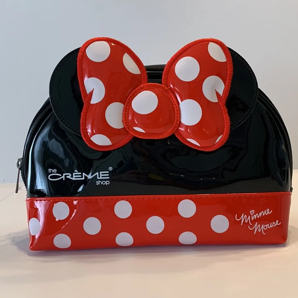 The Crème Shop Disney Minnie Mouse Dome LIMITED EDITION Makeup Pouch